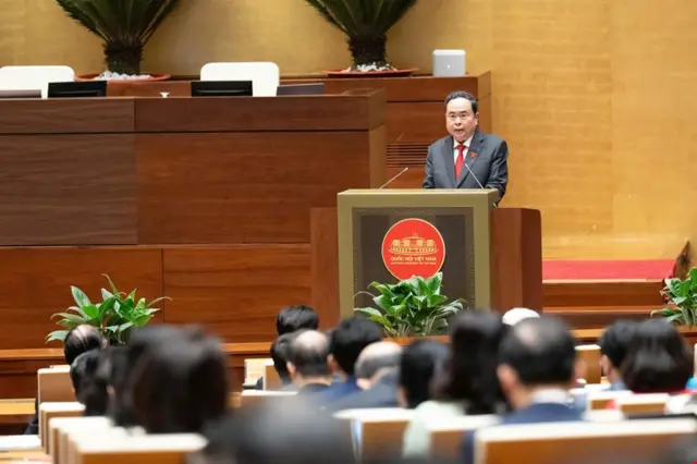 Chủ tịch Quốc hội Trần Thanh Mẫn phát biểu khai mạc