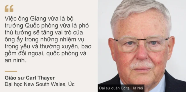 Chân dung giáo sư Thayer và lời nhận xét về tướng Giang