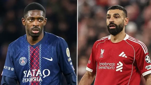 Ousmane Dembele da Mohammed Salah
