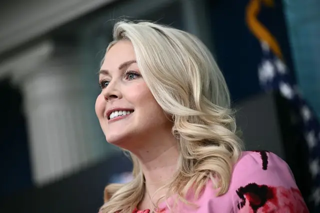 المتحدثة باسم البيت الأبيض كارولين ليفيت.