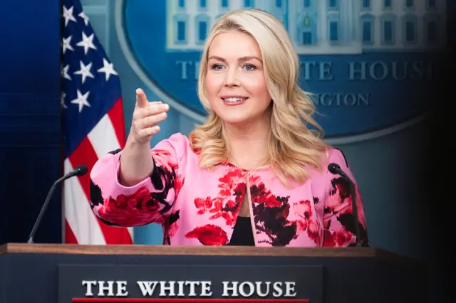 အိမ်ဖြူတော်ပြန်ကြားရေး အရာရှိ ကယ်ရိုလိုင်း လက်ဗစ်