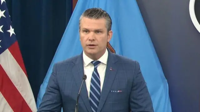 ሚኒስተር ምክልኻል ኣመሪካ ፒት ሄግሰት