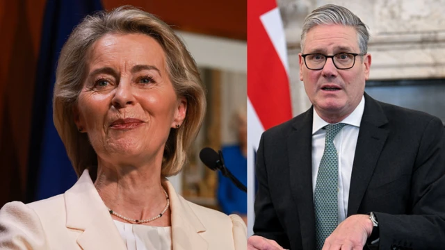 उर्सुला वॉन डर लेन और किएर स्टार्मर