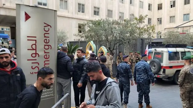 أحد مستشفيات العاصمة اللبنانية بيروت