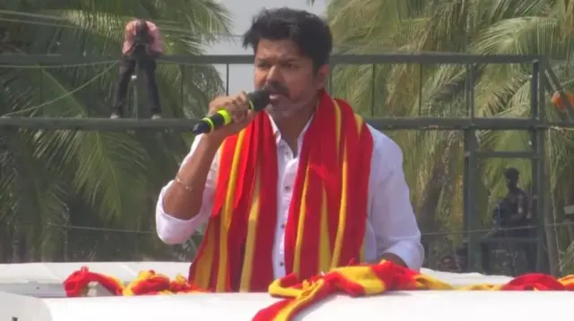 பரந்தூரில் பேசிய விஜய்