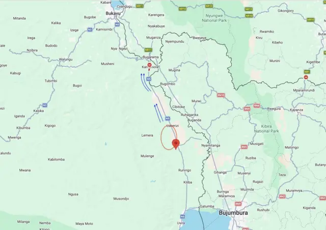 Uduce M23 bivugwa ko yavuyemo n'aho yerekeje, kugeza ubu uyu mutwe wo ntabwo uragira icyo ubitangazaho