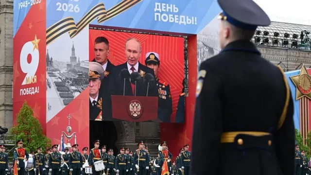 Выступление Путина на Красной площади