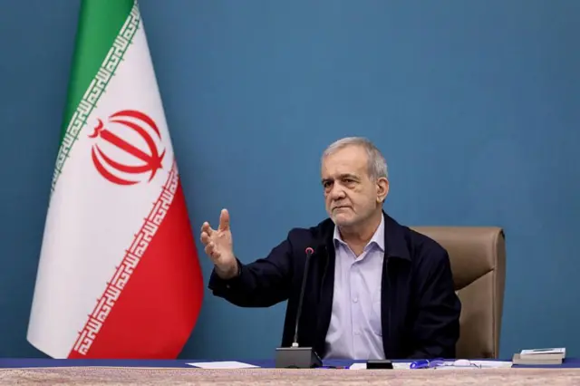 Madaxweynaha Iran Masoud Pezeshkian