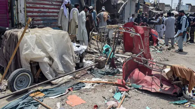 خیبر پختونخوا کے ضلع لکی مروت میں دھماکہ