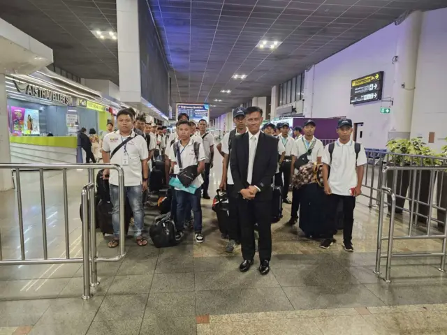 ၂၀၂၄ ဧပြီမှာ ထိုင်းနိုင်ငံကို သွားရောက်တဲ့ MOUအလုပ်သမားတွေ