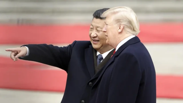 Donald Trump da Xi Jinping