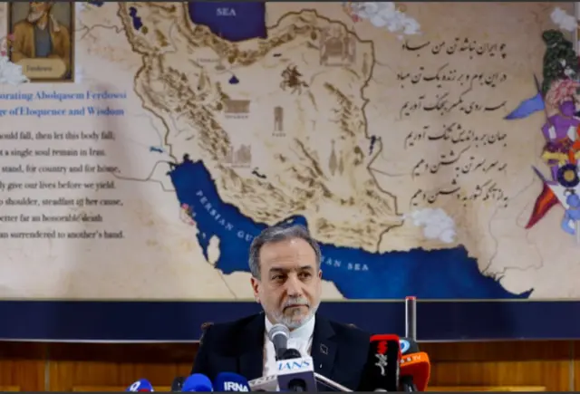 کنفرانس خبری عباس عراقچی در دهلی نو