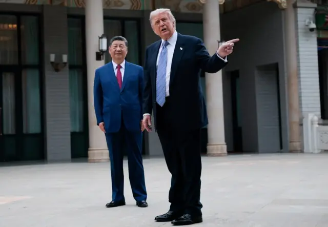Trump ni we wakomeje kumvikana avuga ibyo baganiriye na Xi