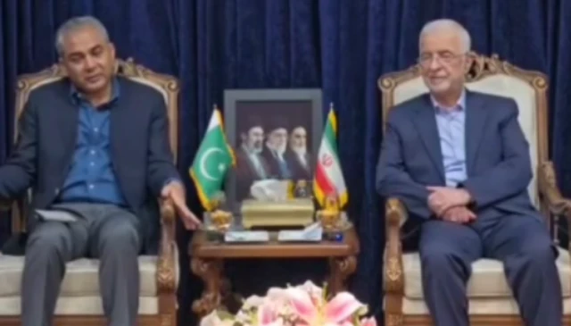 تلویزیون ایران تصاویری از دیدار وزرای کشور ایران و پاکستان را پخش کرد و این ملاقات را «مهم» خواند