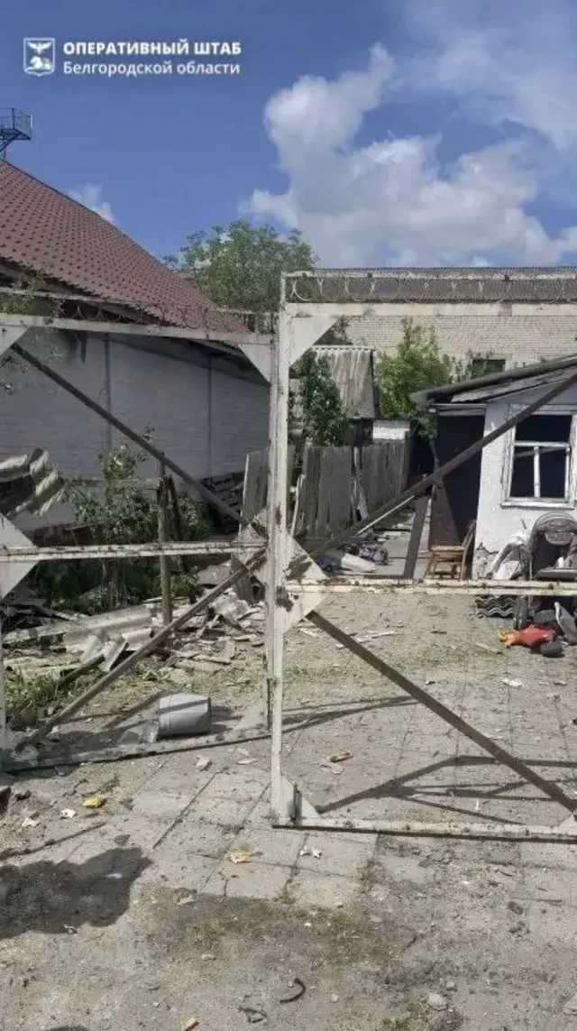 Последствия атаки в Шебекино
