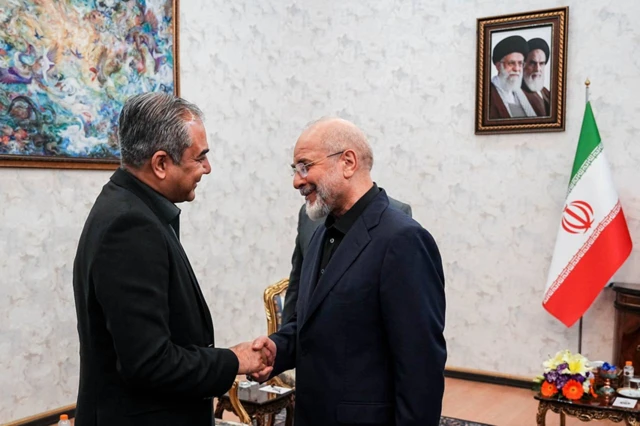 محسن نقوی اور باقر قالیباف