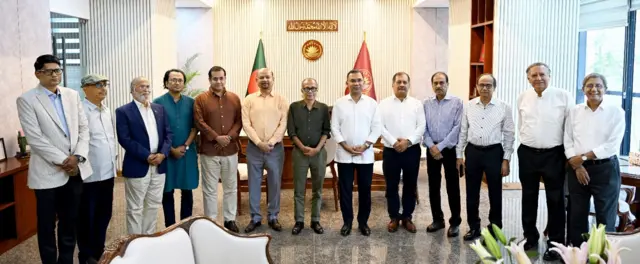 তারেক রহমানের সাথে বৈঠক করেছেন সম্পাদক পরিষদের নেতারা