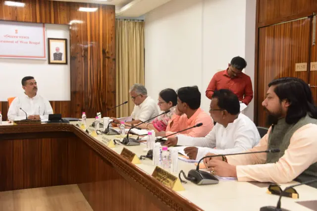 পশ্চিমবঙ্গের মন্ত্রীসভার বৈঠক, সোমবার, রাজ্য সচিবালয় 'নবান্ন'