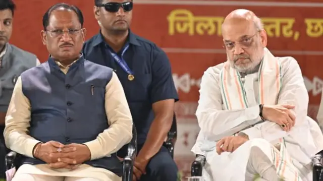 अमित शाह और विष्णु देव साय