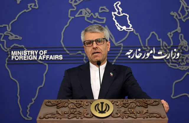ایران کے ترجمان اسماعیل بقائی