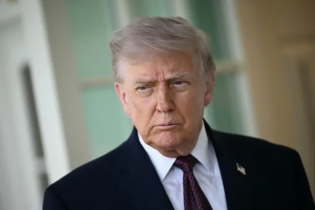 الرئيس الأمريكي، دونالد ترامب