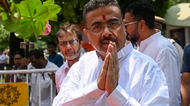 পশ্চিমবঙ্গের মুখ্যমন্ত্রী শুভেন্দু অধিকারী