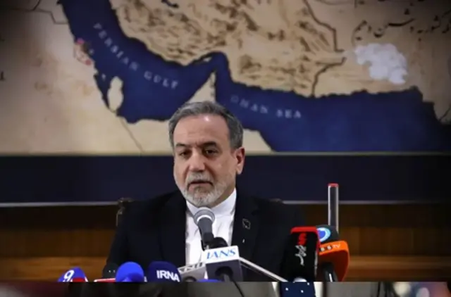 ایرانی وزیر خارجہ عباس عراقچی