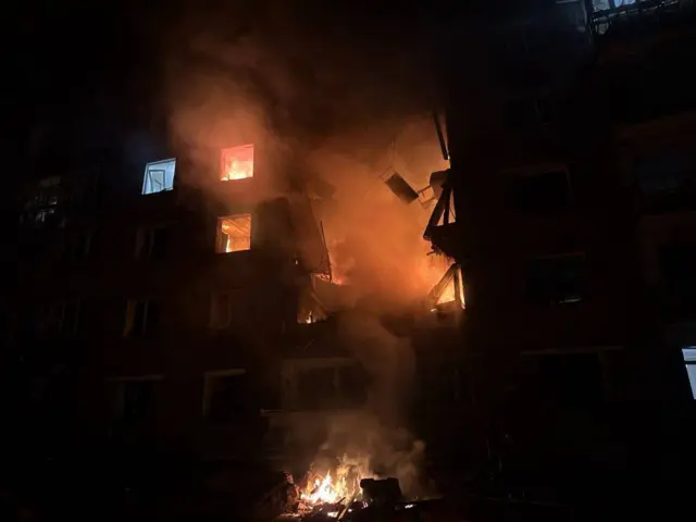 пожар в Конотопе