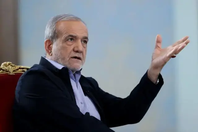 ایرانی صدر مسعود پزشکیان