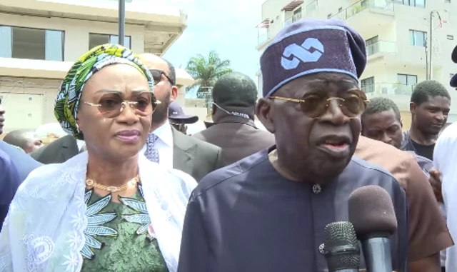 Tinubu da mai ɗakinsa