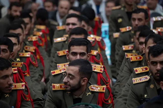 Picha ya wanajeshi wa Iran