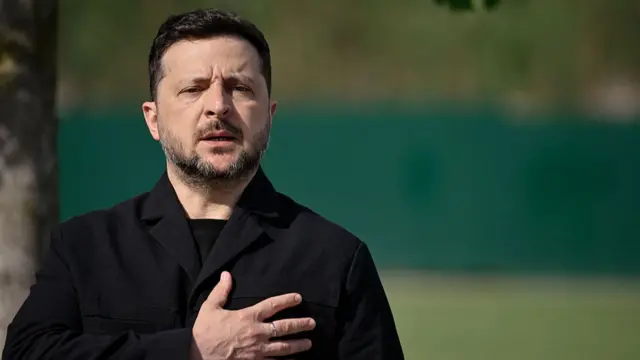 یوکرین کے صدر ولادیمیر زیلنسکی
