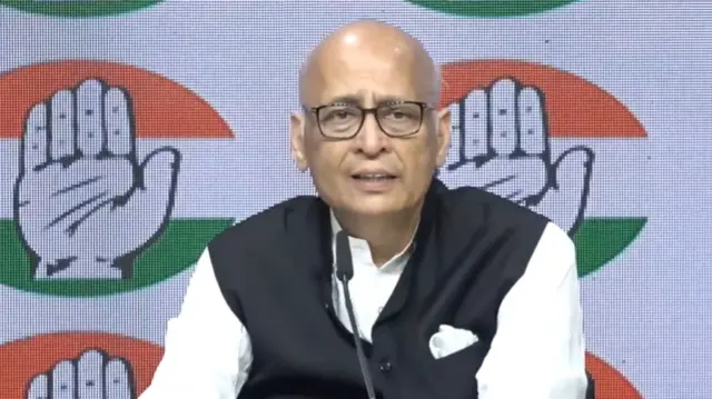कांग्रेस नेता अभिषेक मनु सिंघवी
