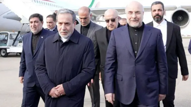 محمدباقر قالیباف و عباس عراقچی