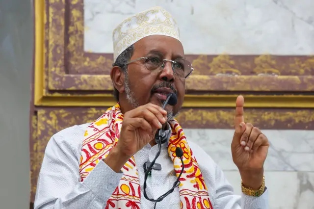 Madaxweynaha Soomaaliya Xasan Sheekh Maxamuud