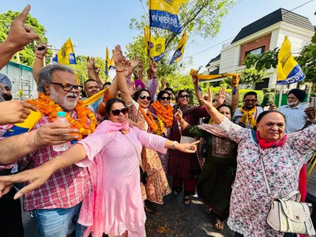 आम आदमी पार्टी के समर्थक