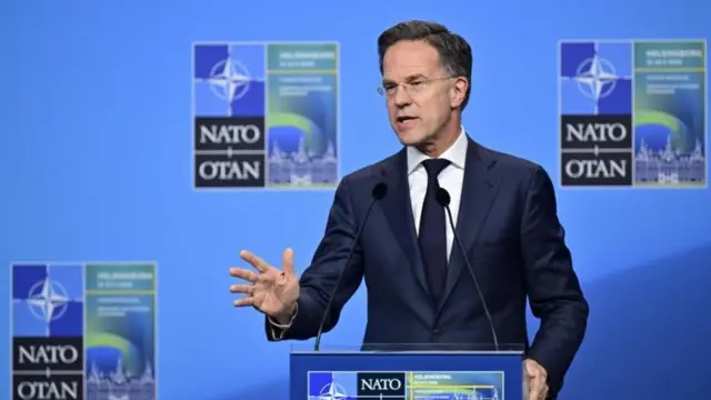 Xoghayaha Guud ee NATO Mark Rutte