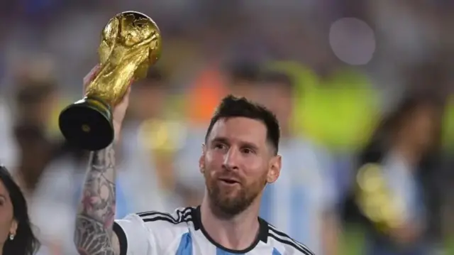 Lionel Messi amaze gutsinda ibitero 116 mu mikino 198 yakiniye Argentina