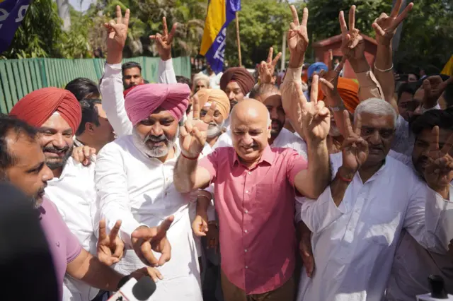 ਮਨੀਸ਼ ਸਿਸੋਦੀਆ ਅਤੇ ਹਰਪਾਲ ਸਿੰਘ ਚੀਮਾ