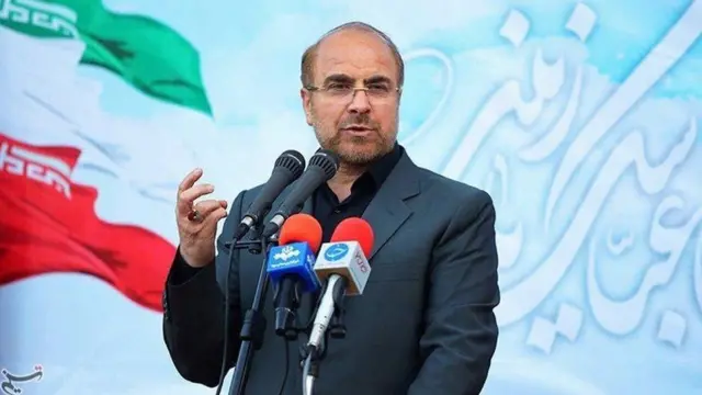 Mohammad Baqer Qalibaf, afhayeenka baarlamanka Iiraan