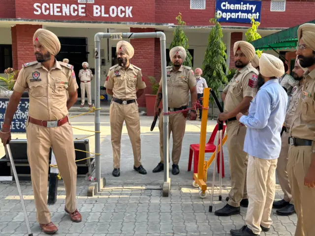ਬਟਾਲਾ ਦੇ ਕਾਊਂਟਿੰਗ ਸੈਂਟਰ 'ਤੇ ਸਖਤ ਸੁਰੱਖਿਆ ਇੰਤਜ਼ਾਮ