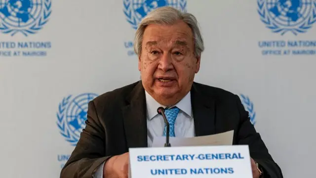 Xoghayaha Guud ee Qaramada Midoobey, Antonio Guterres
