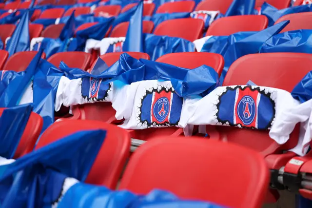 Sièges supporters PSG