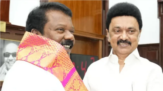 தமிழ்நாடு காங்கிரஸ் கமிட்டி தலைவர் செல்வப்பெருந்தகை - முதலமைச்சர் மு.க.ஸ்டாலின்