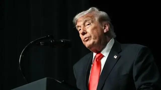 ifoto ya prezida Trump