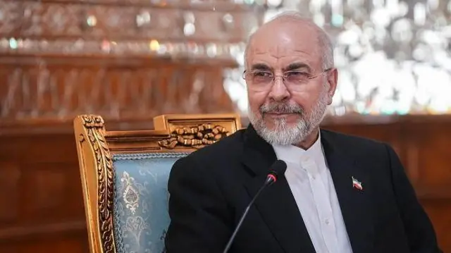 رئيس البرلمان الإيراني وكبير المفاوضين محمد قاليباف