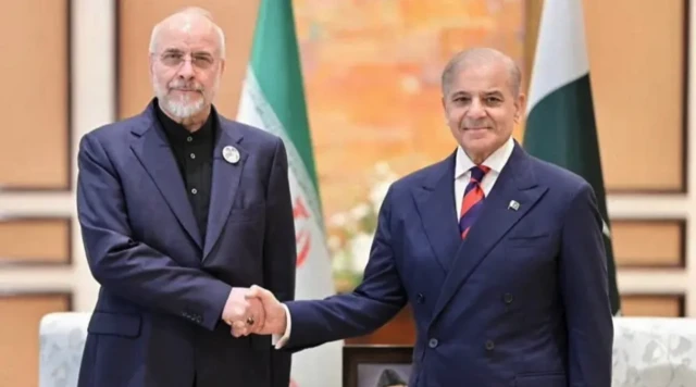 قالیباف او شهباز شریف