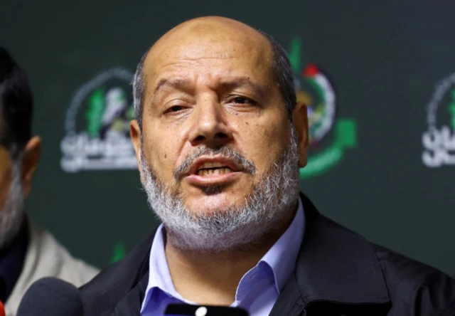 خليل الحية، رئيس المكتب السياسي لحماس في ​غزة وكبير مفاوضيها في المحادثات التي تجري بوساطة أمريكية حول مستقبل القطاع