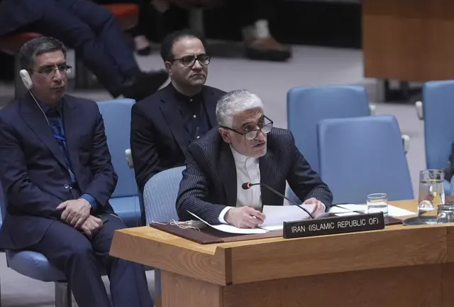 سفير إيران ومندوبها الدائم لدى الأمم المتحدة، أمير سعيد إيرواني