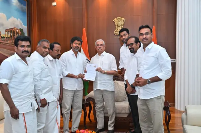 முதல்முறை ஆட்சியமைக்க உரிமை கோரிய தவெக தலைவர் விஜய் (கோப்புப்படம்)